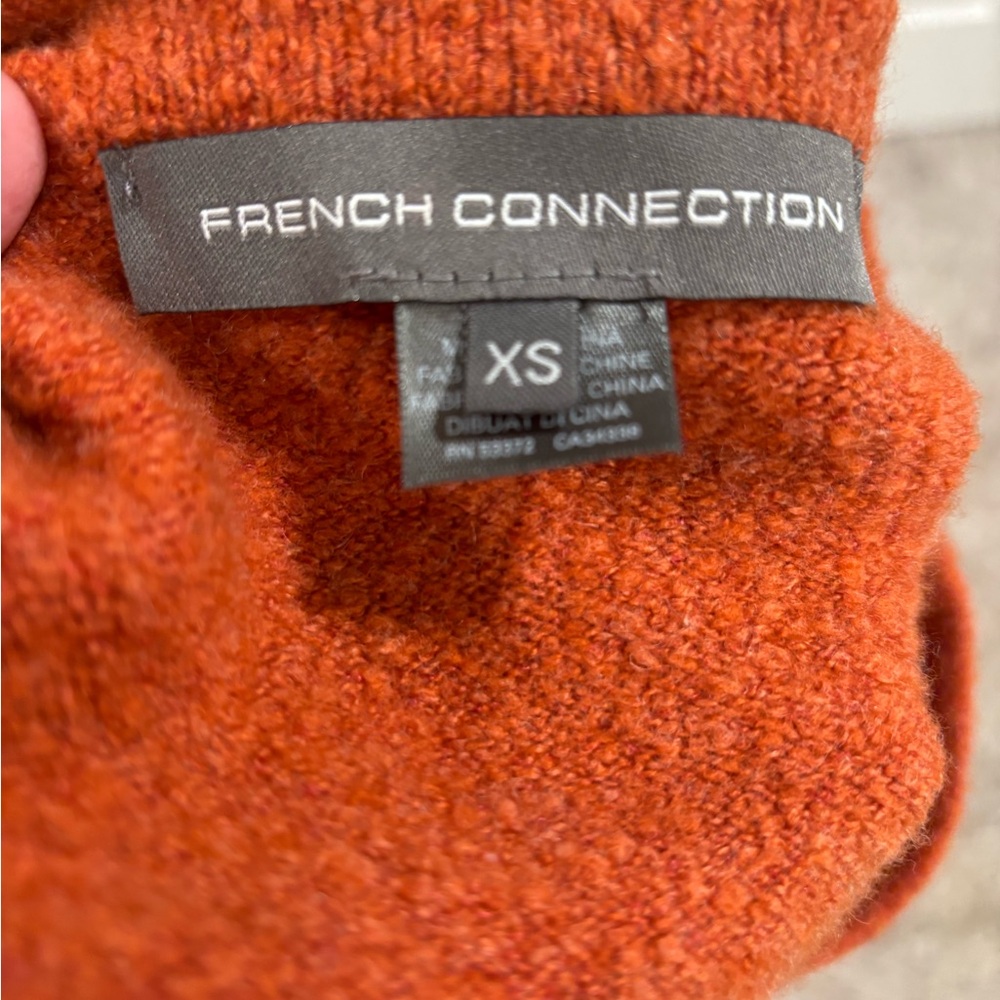 French Connection V-Neck Rust Sweater - Picture 5 of 5